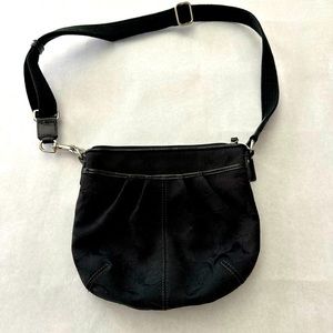 COACH - Black Fabric Signature